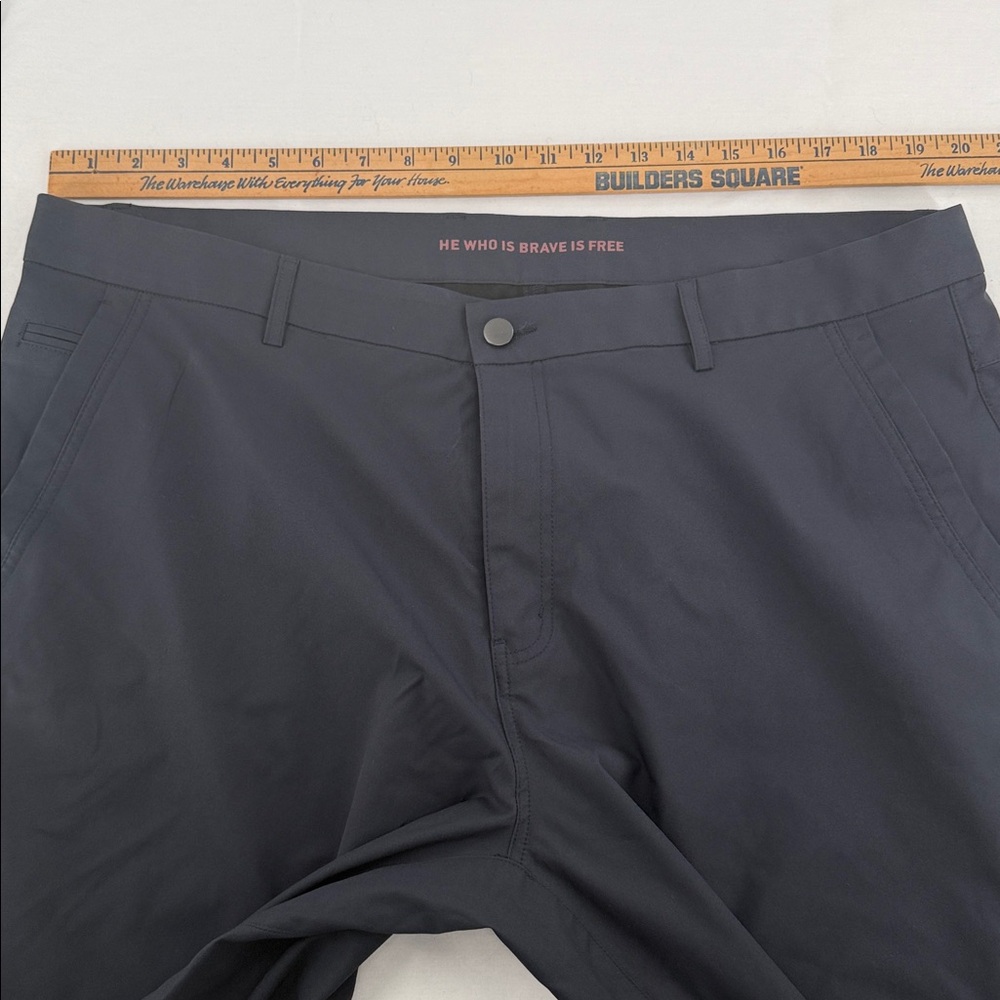 Marcus Pierce Pants Mens 39 x 30 Navy Blue Renegade Performance Casual - Picture 7 of 9